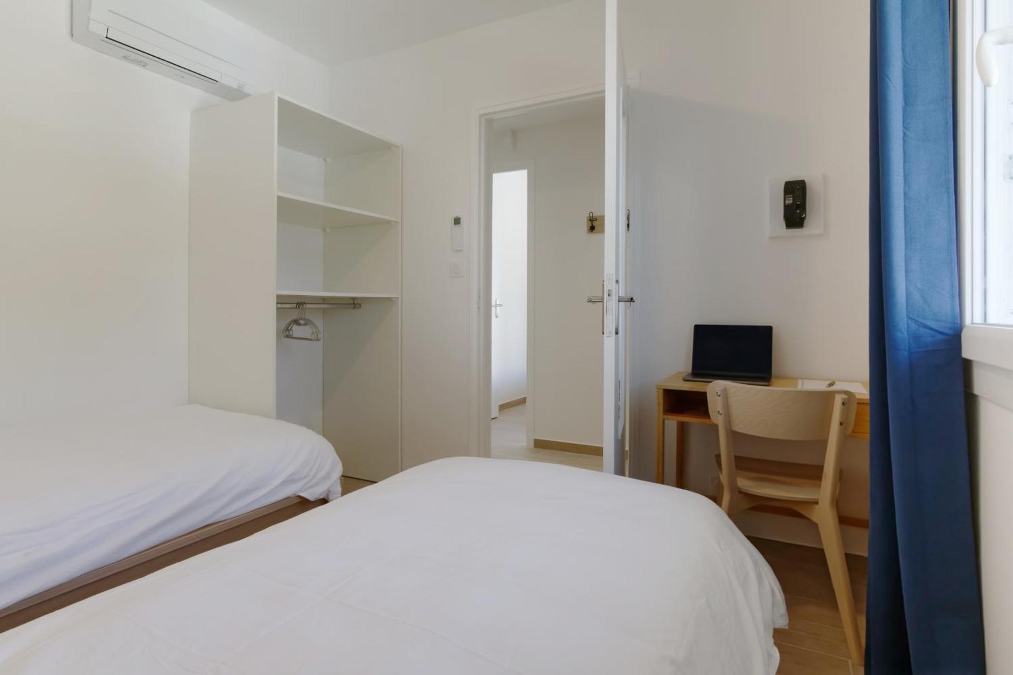 028- Chu Hopital, Appart 2Chambres, Parking, Tram Montpellier Luaran gambar