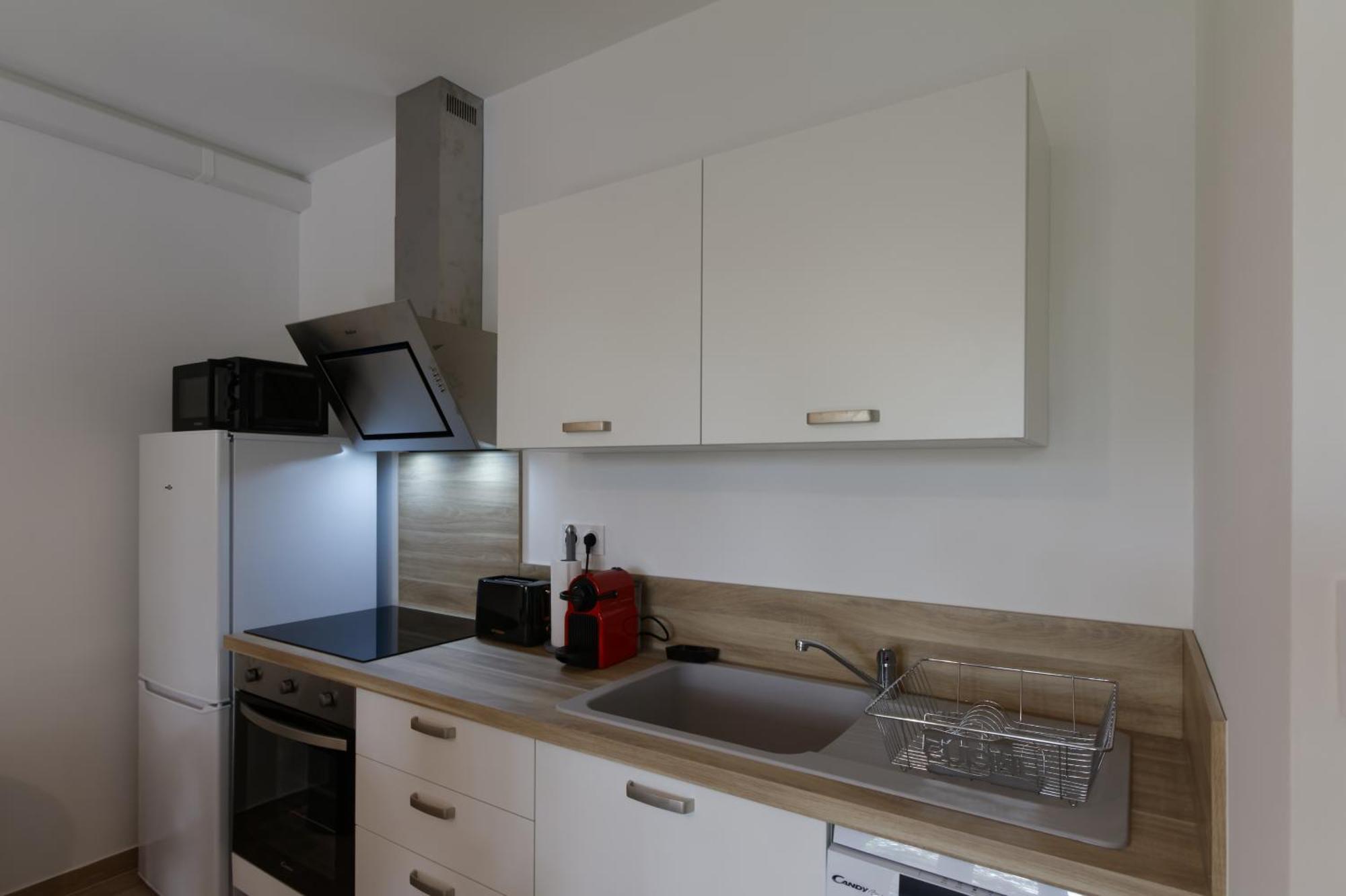 028- Chu Hopital, Appart 2Chambres, Parking, Tram Montpellier Luaran gambar