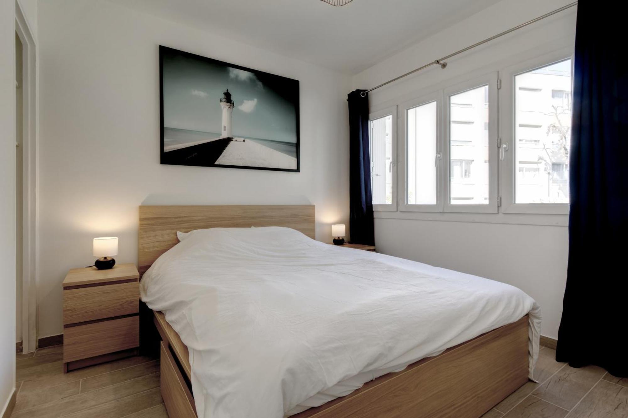028- Chu Hopital, Appart 2Chambres, Parking, Tram Montpellier Luaran gambar
