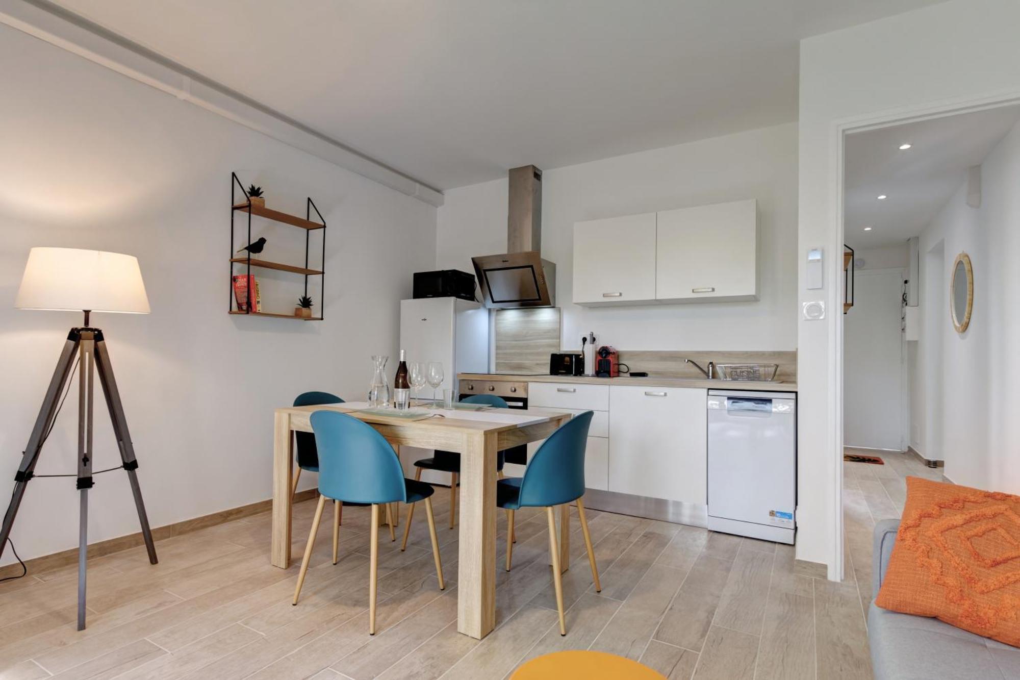 028- Chu Hopital, Appart 2Chambres, Parking, Tram Montpellier Luaran gambar